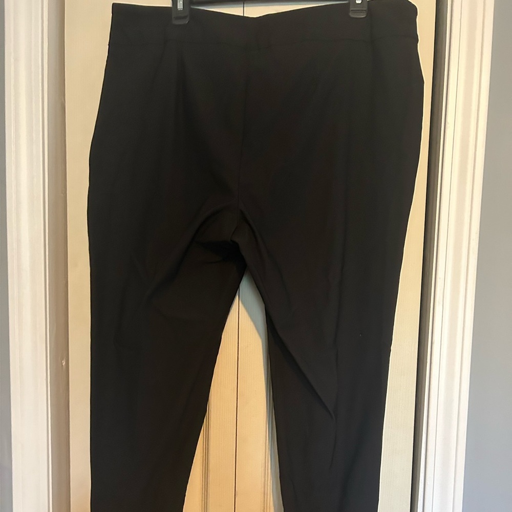 Black Stretch Slacks - Picture 2 of 5